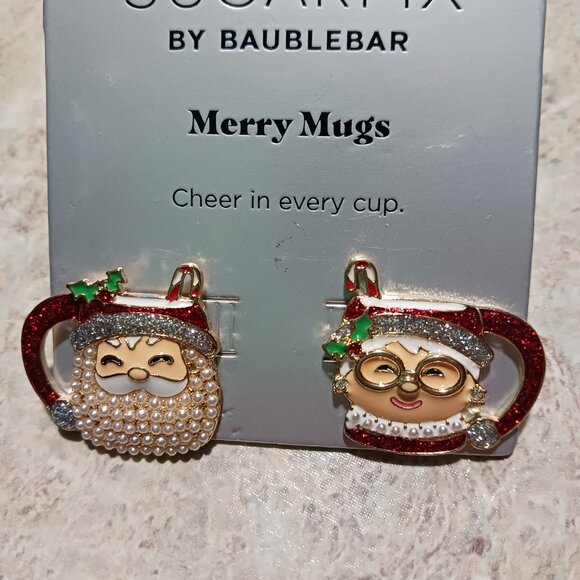 Sugarfix by Baublebar Christmas earrings - Picture 2 of 3